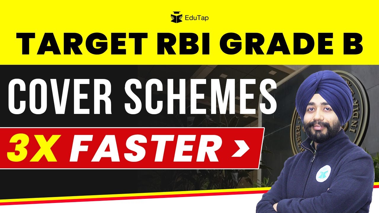 Government Schemes for RBI Grade B 2023 | Best Strategy To Cover Schemes For RBI Grade B 2023 Exam