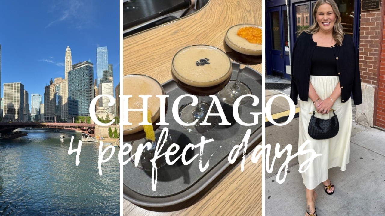 Chicago Vlog | River Architecture Tour | Starbuck's Reserve Roastery | RPM Seafood | Michigan Ave