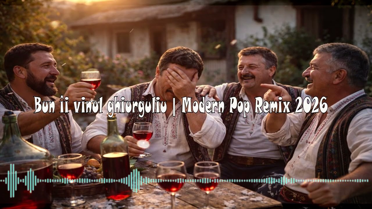 Bun îi vinul ghiurguliu 🍷 | Modern Pop Remix 2026 | Muzică Folclorică Românească