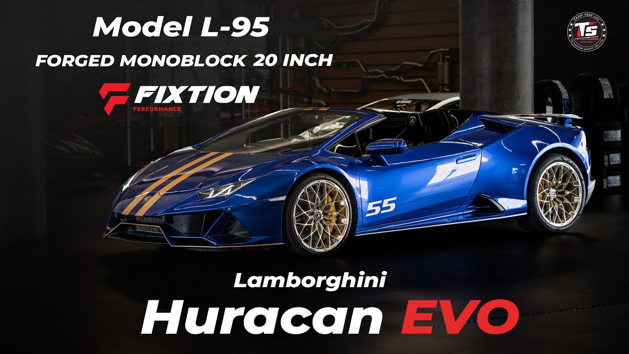 Lamborghini Huracan EVO กับตัวล้อ FORGED ขนาด 20 INCH