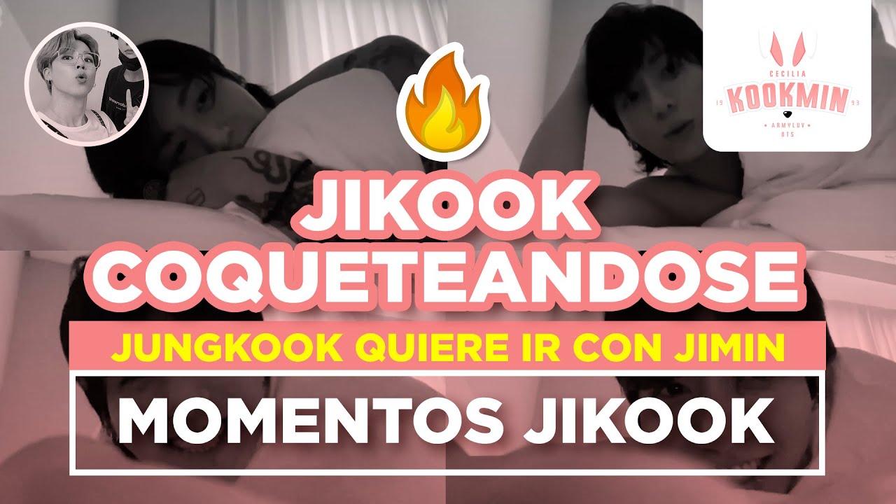 JIKOOK - JIMIN Y JUNGKOOK COQUETEANDOSE EN LIVE | JUNGKOOK QUERÍA ESTAR CON JIMIN (Cecilia Kookmin)
