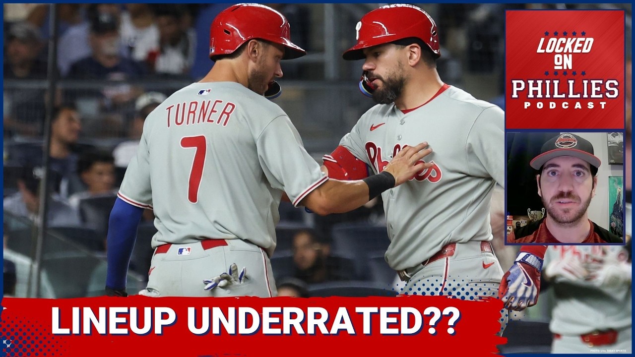 DISRESPECTED: Philadelphia Phillies Lineup SHOCKINGLY Ranked 9th—Do They DESERVE A Better Spot?