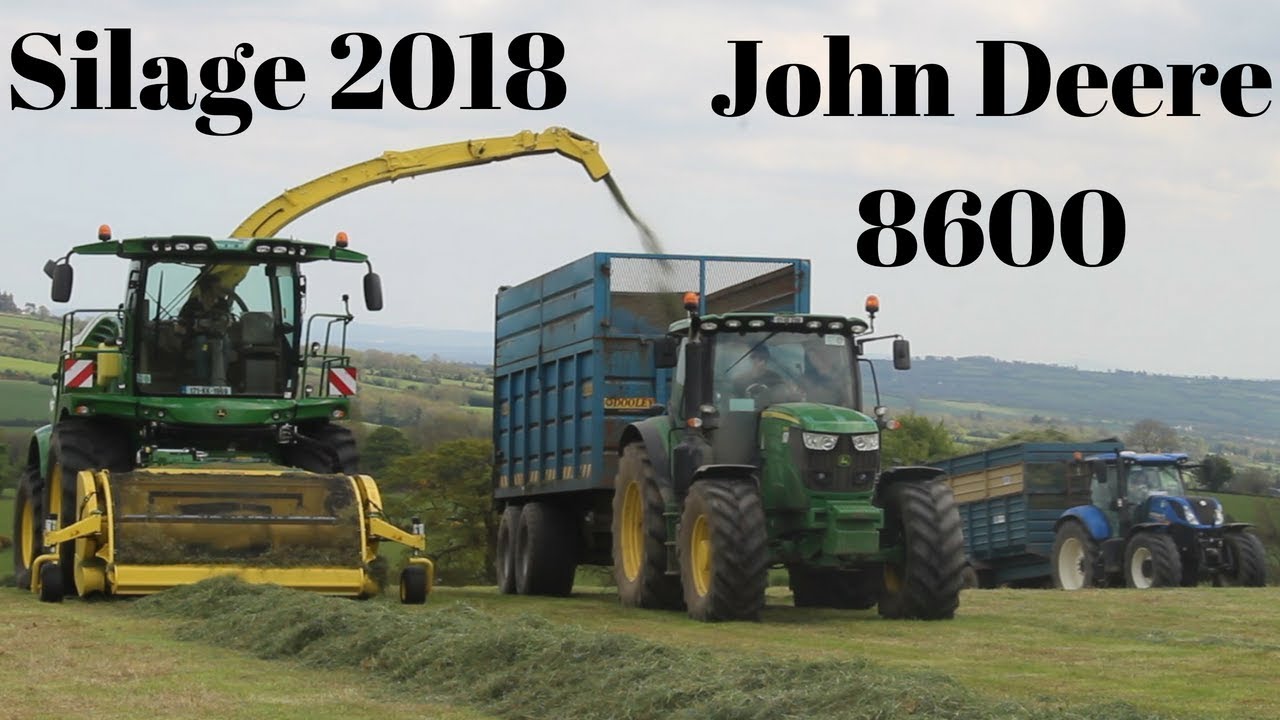Silage 2018 - John Deere 8600 - SL Agri