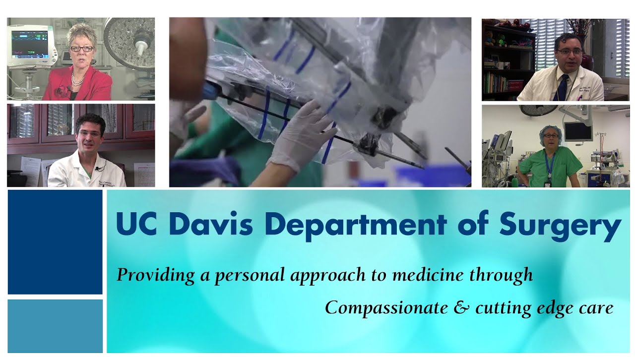 Subscribe to UC Davis Department of Surgery's YouTube Channel