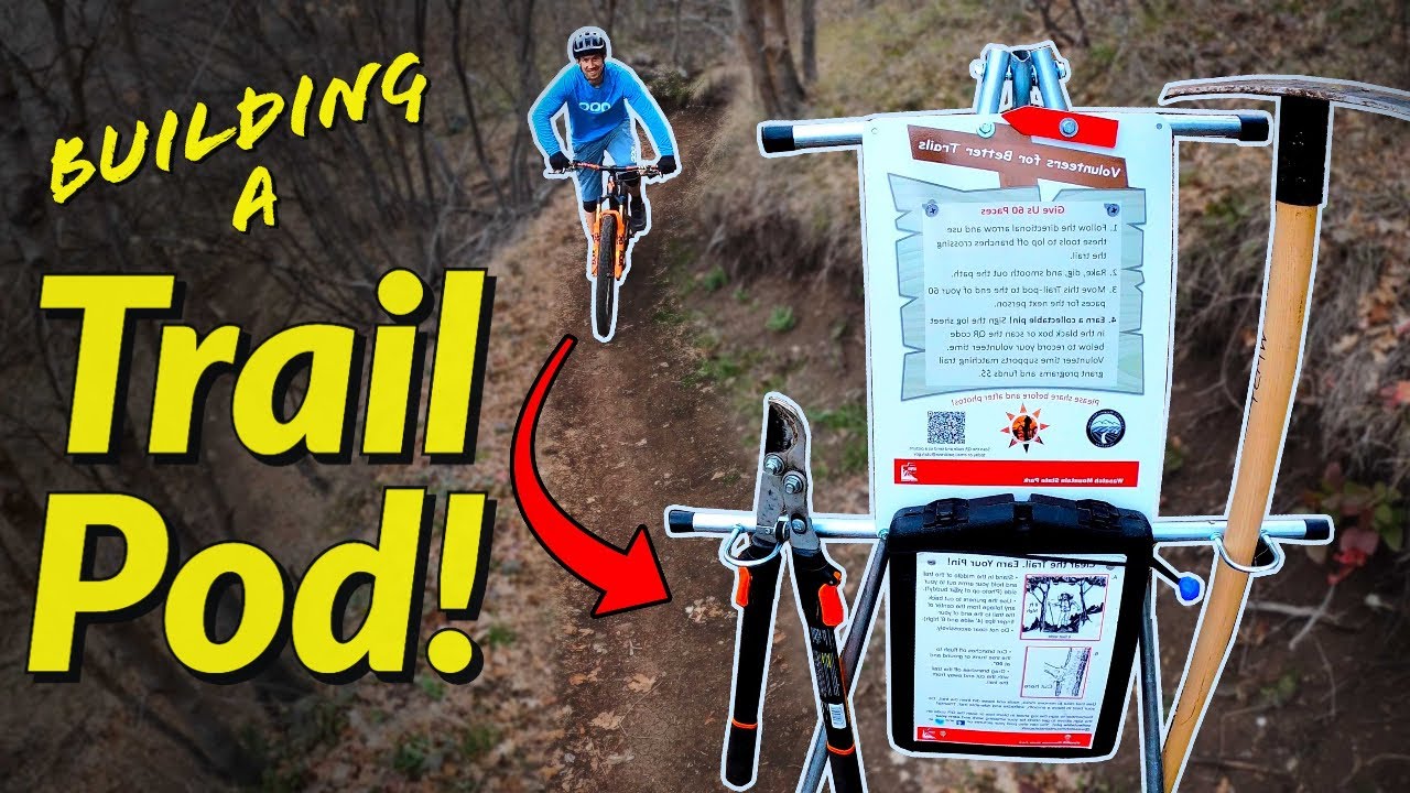 Building a Trail Pod - Backcountry Singletrack Maintenance Station