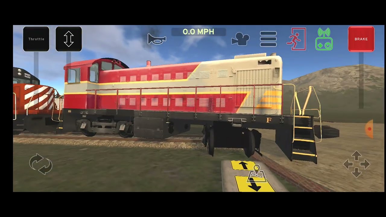 3 Часть маневровые работы в Train and rail yard simulator