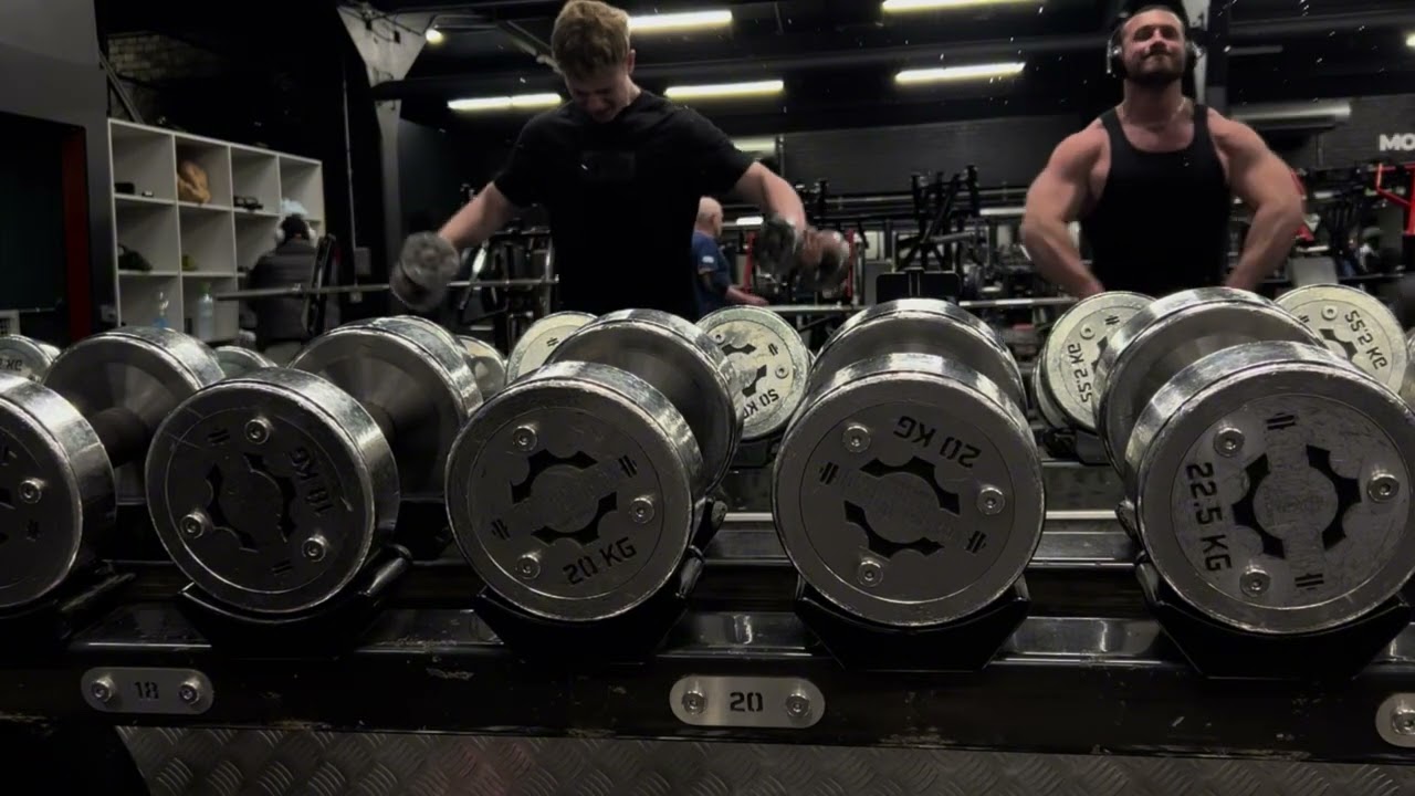 push day / factory gym