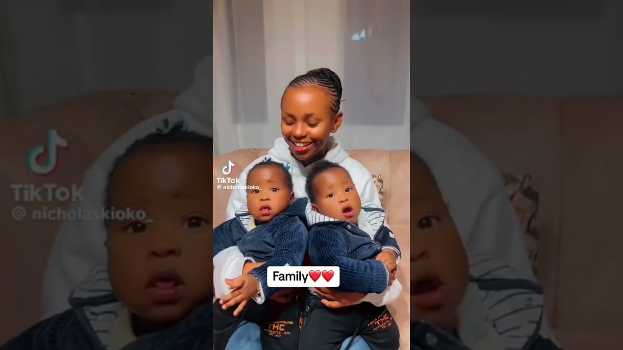 Best moments of Wambo Ashley & Nikolas kioko with Twins