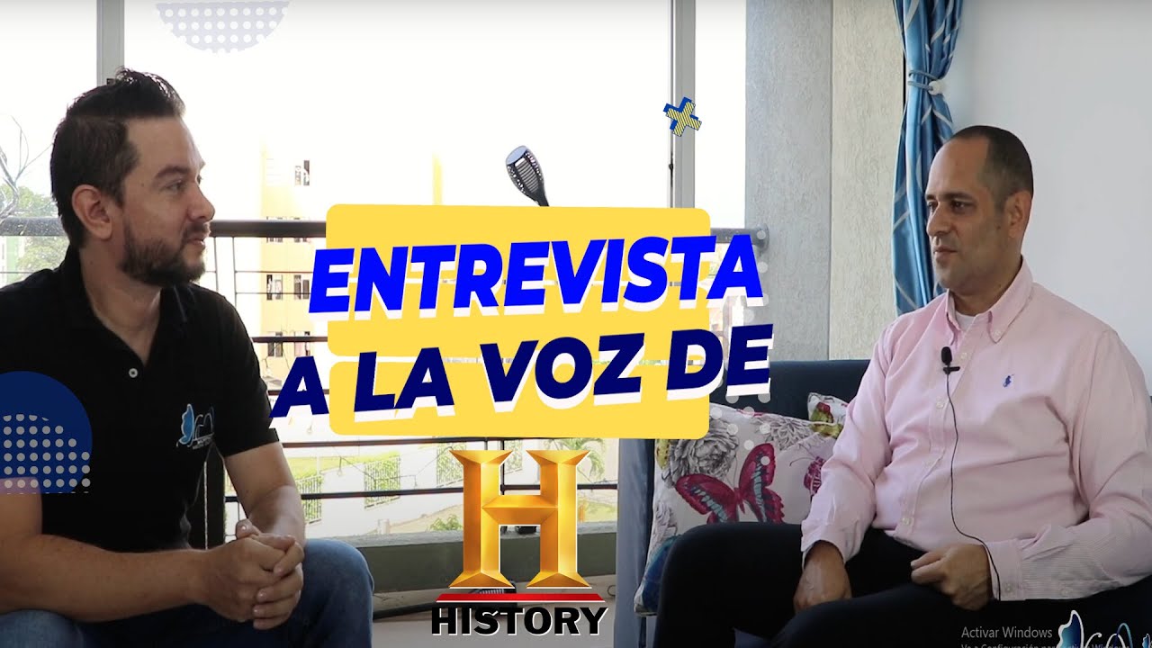 Entrevista Federico Quintana - Locutor en The History Channel