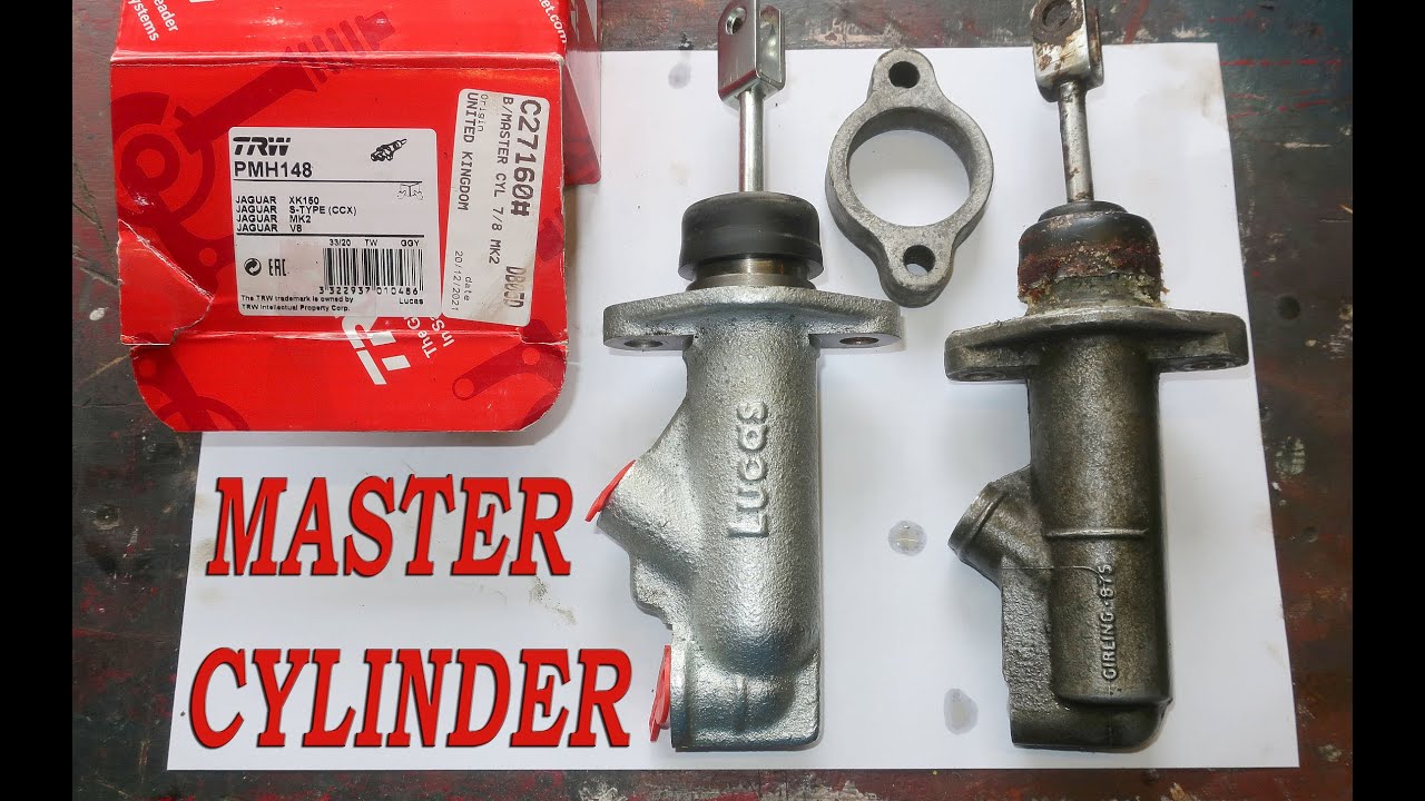 Daimler V8 (and Jaguar MK2) replacing brake master cylinder