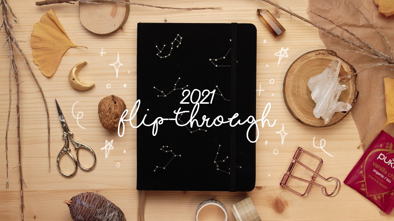 ✨ my 2021 bullet journal flip-through | frai.oh