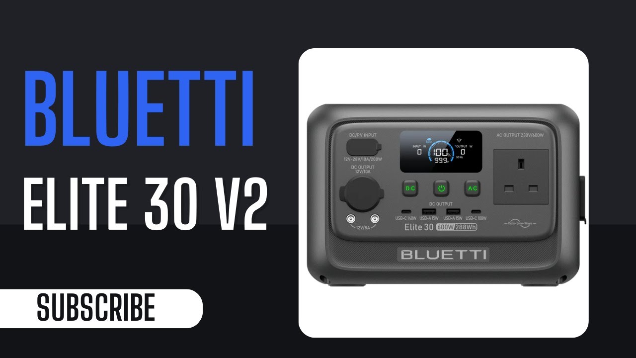 Taking A Look At The New Bluetti 30 V2!