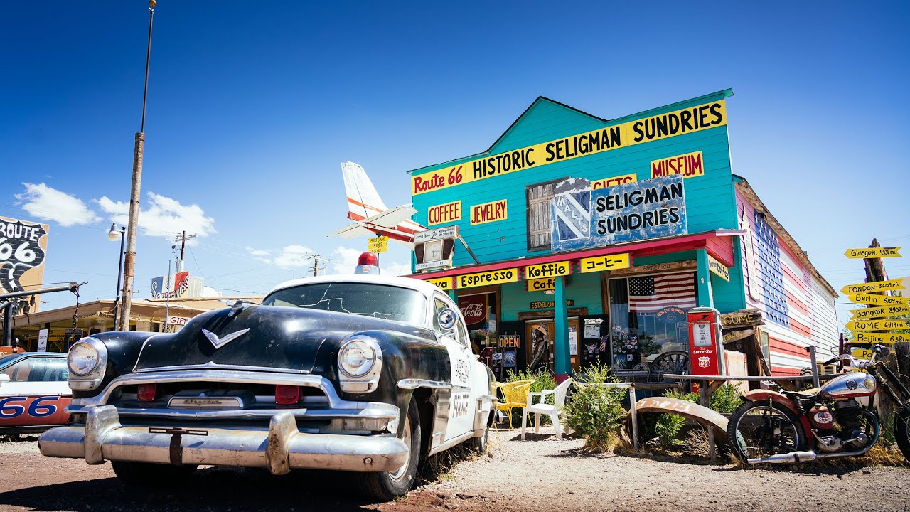 First Day of the Route 66 Motorcycle Tour with EagleRider
