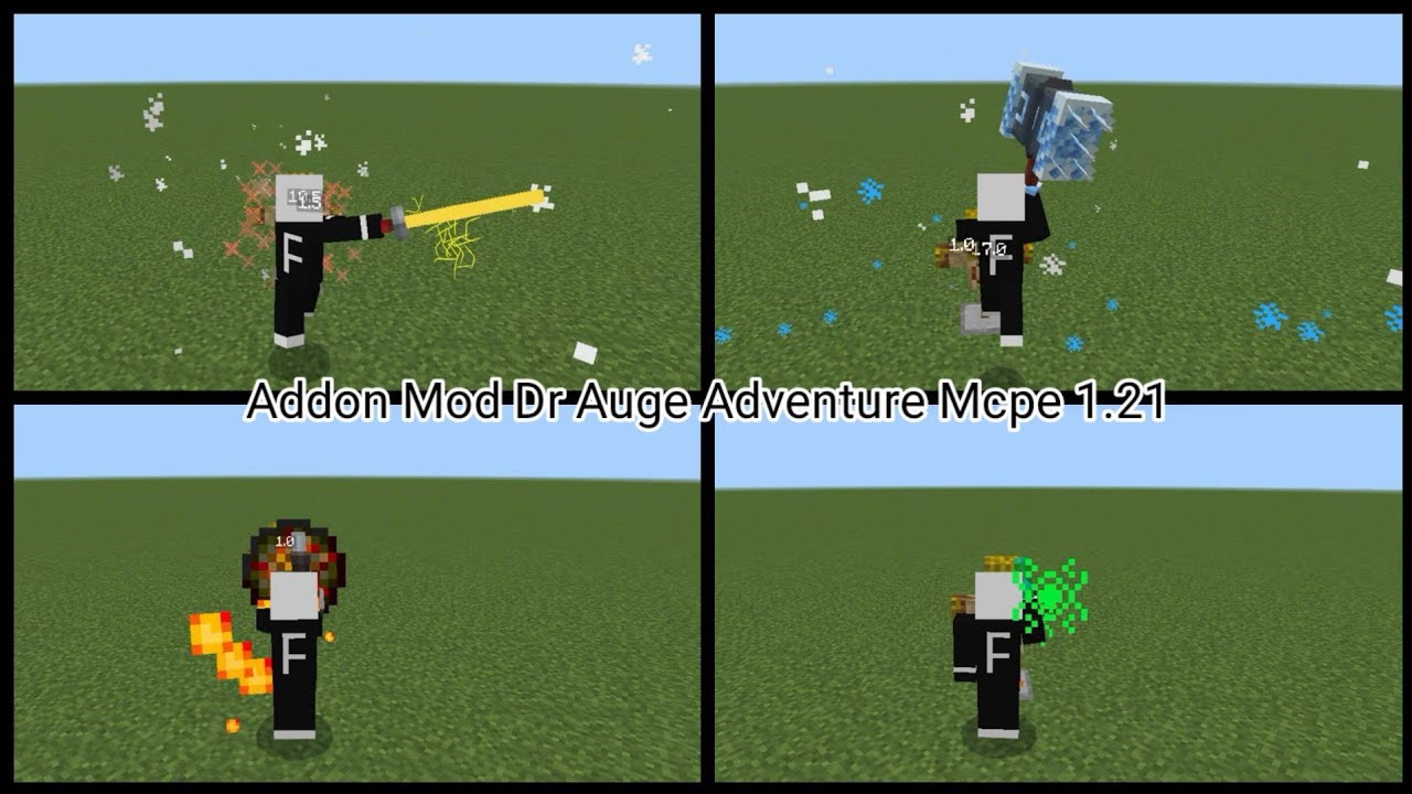 Minecraft Addon Mod Dr Auge Adventure Mcpe 1.21