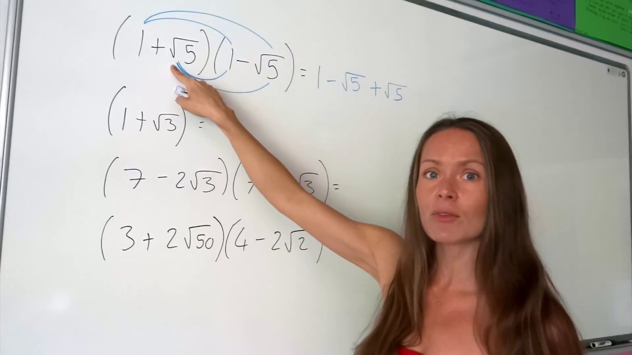 The Maths Prof: Multiplying & Simplifying Surds / Radicals