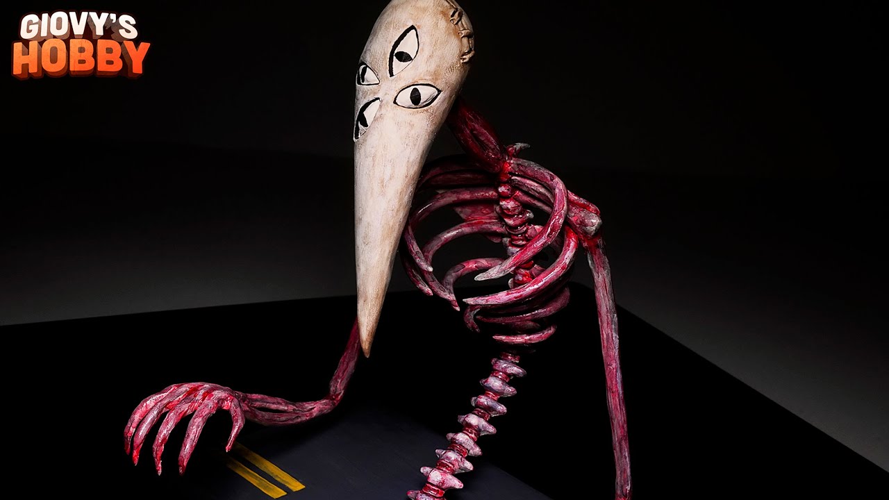 Making God of RoadKill ➤ Trevor Henderson Creatures ★ Polymer Clay Sculpture