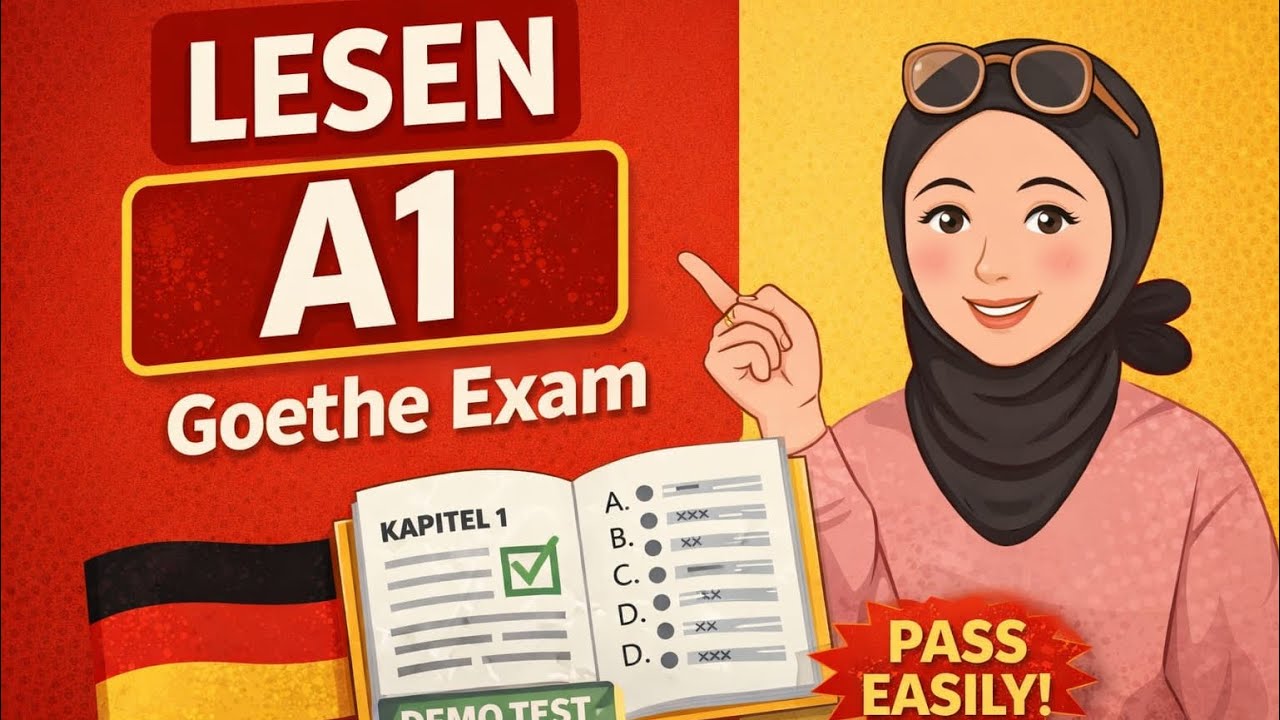 Goethe Exam A1  LESEN Reading Test with Full Solutions”