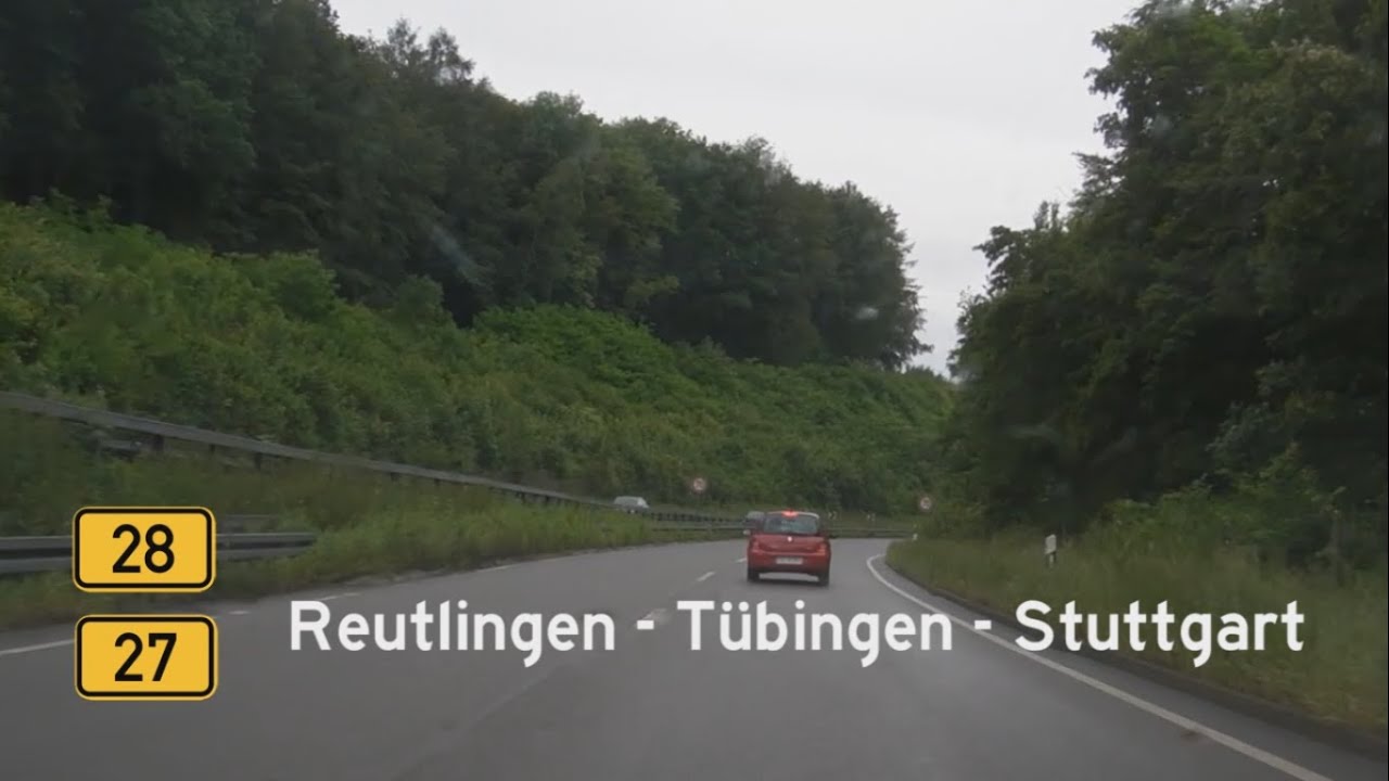 [D] B28+B27 Reutlingen - Tübingen - Stuttgart