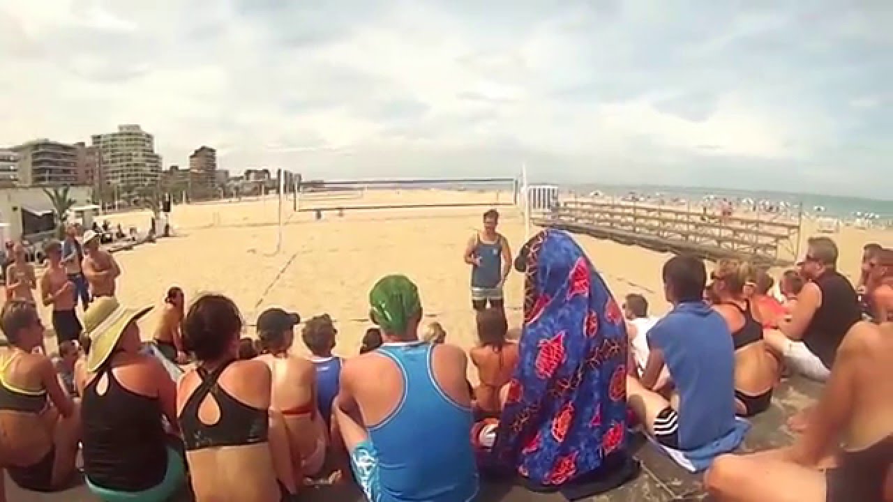 Beachvolleyball at SUNSATION Beach, Spain
