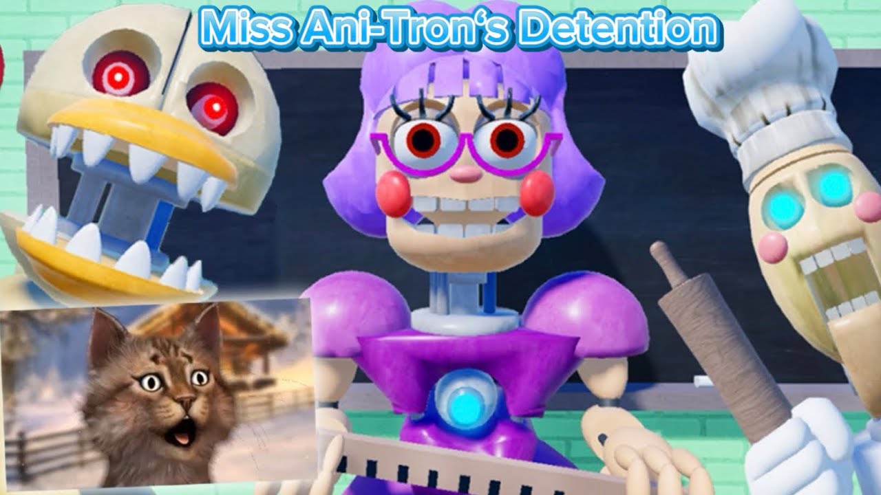 Escape Miss Ani-Tron‘s Detention!😱🆘