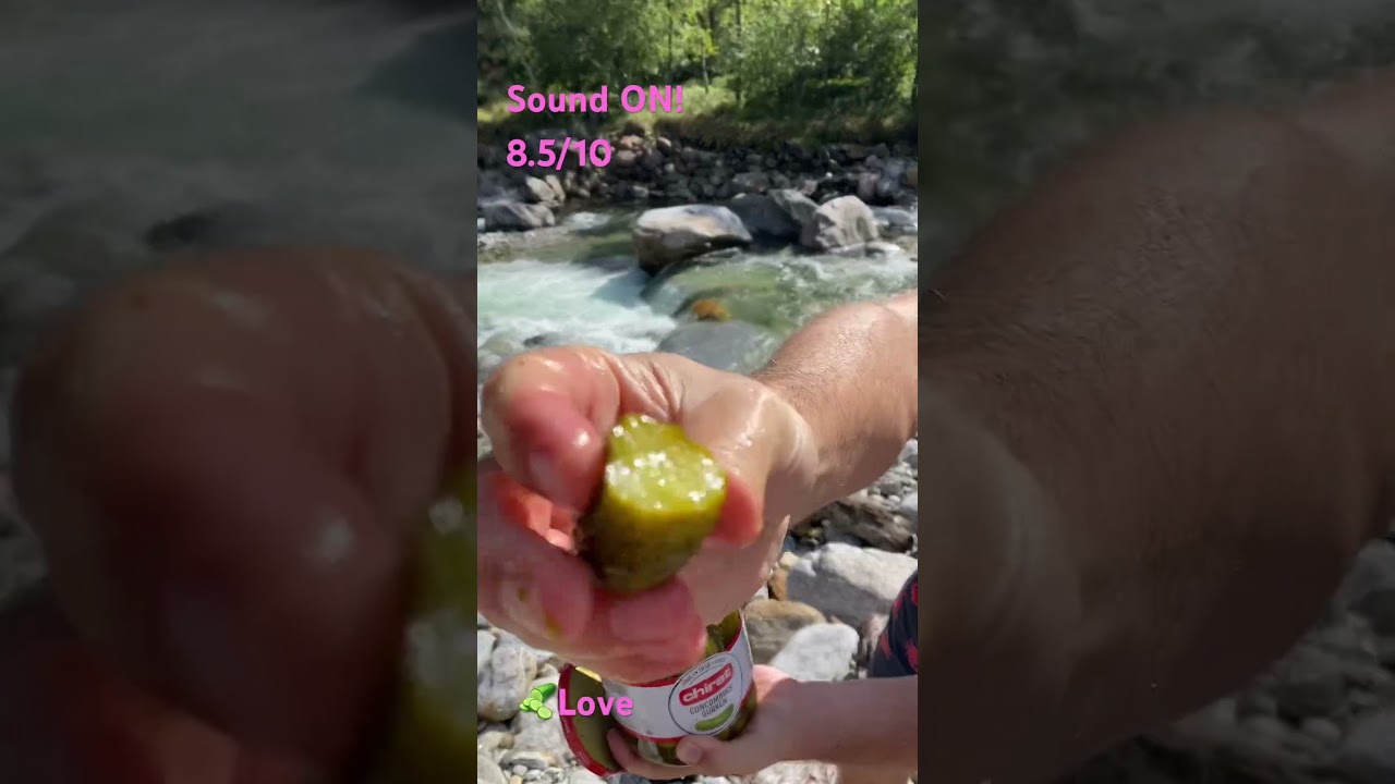 Unboxing Chirat Gew&uuml;rzgurken &hearts;️ #pickles #cucumber  #asmr  #Essiggurken #food #love