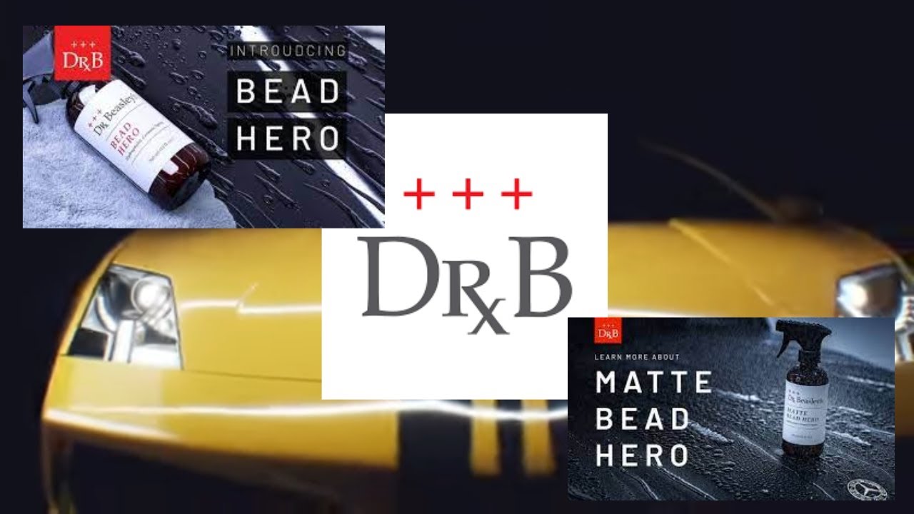 BEAD HERO!! Ceramic Spray From Dr. Beasley!! Robust Water Beading! Spray And Wipe Ease!