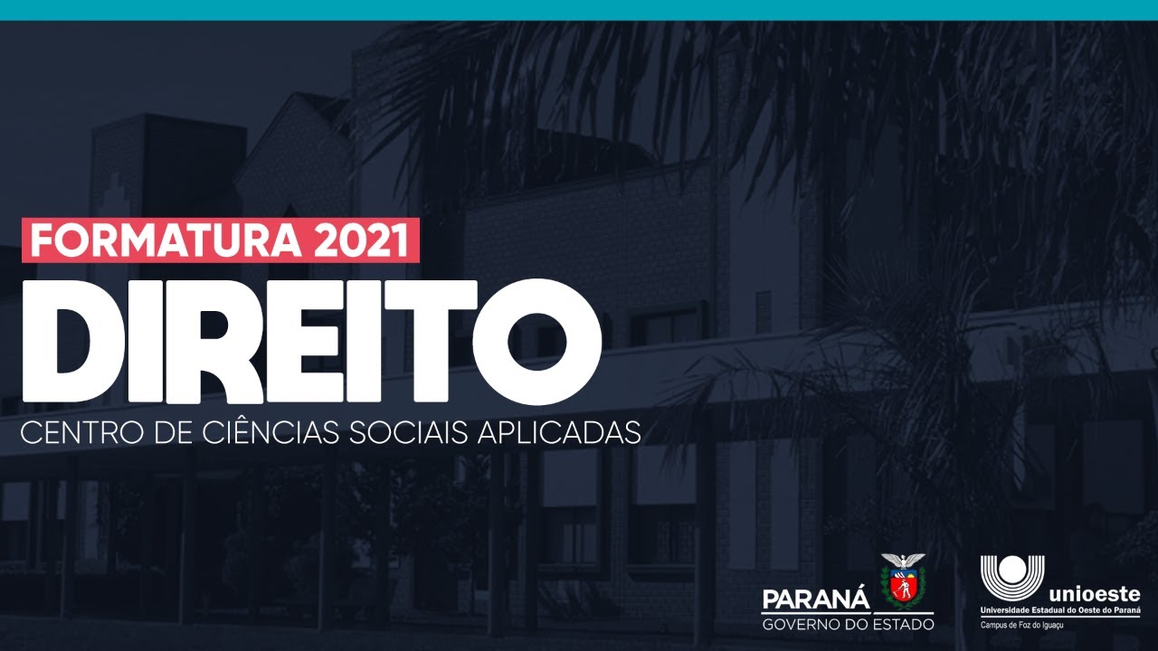 FORMATURA 2021: DIREITO