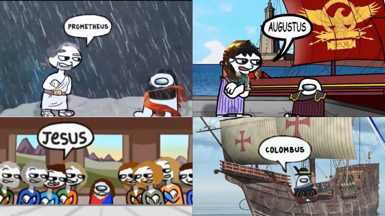 Amogus but History is SUS - Meme Compilation