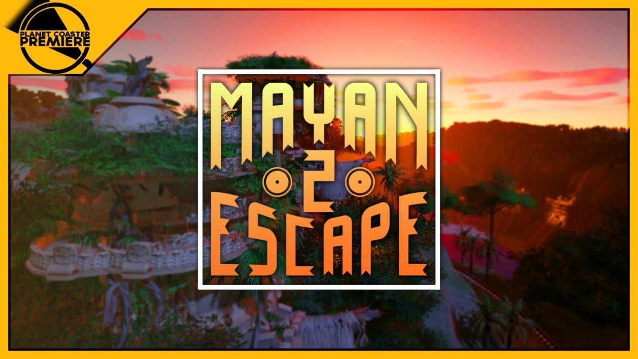The Mayan Escape 2 | Planet Coaster Premiere | 4Kᵁᴴᴰ