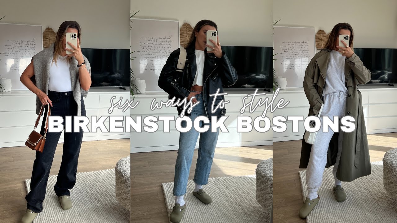 СПОСОБЫ СТИЛИЗОВАТЬ КРОССОВКИ BIRKENSTOCK BOSTONS ВЕСНОЙ/ЛЕТОМ