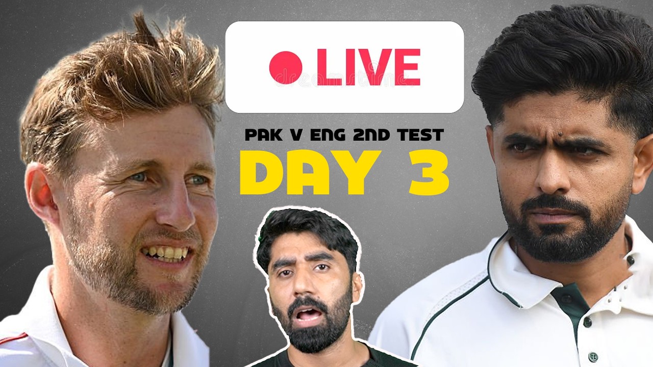 PAK vs ENG 2nd Test LIVE | Day 3 Live | Pakistan vs England Live Cricket | Lord&rsquo;s Test LIVE