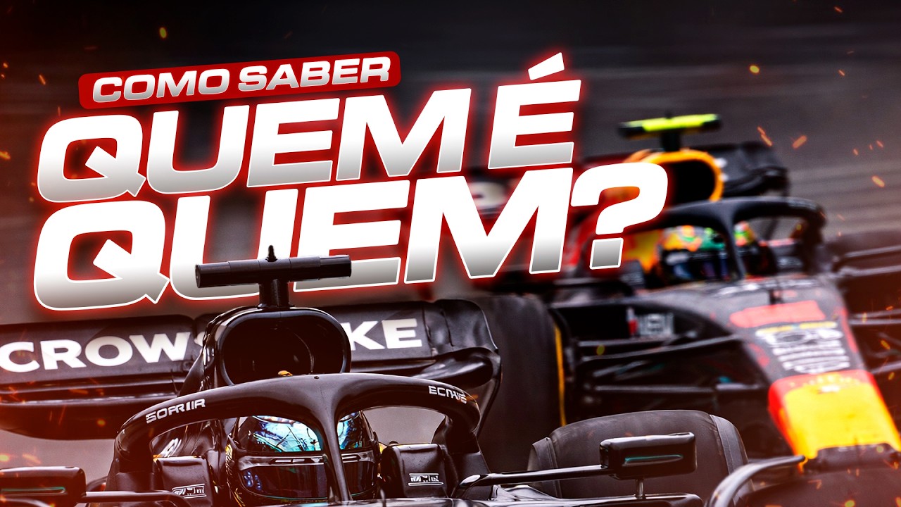 Não é pelo número: Como a F1 sabe QUEM É QUEM em alta velocidade