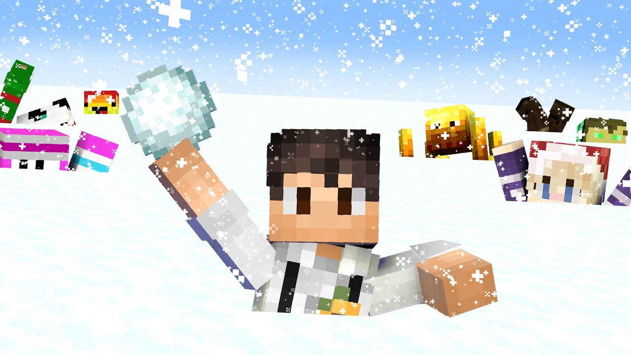 Minecraft, Aber Die Welt Ist Voll Schnee
