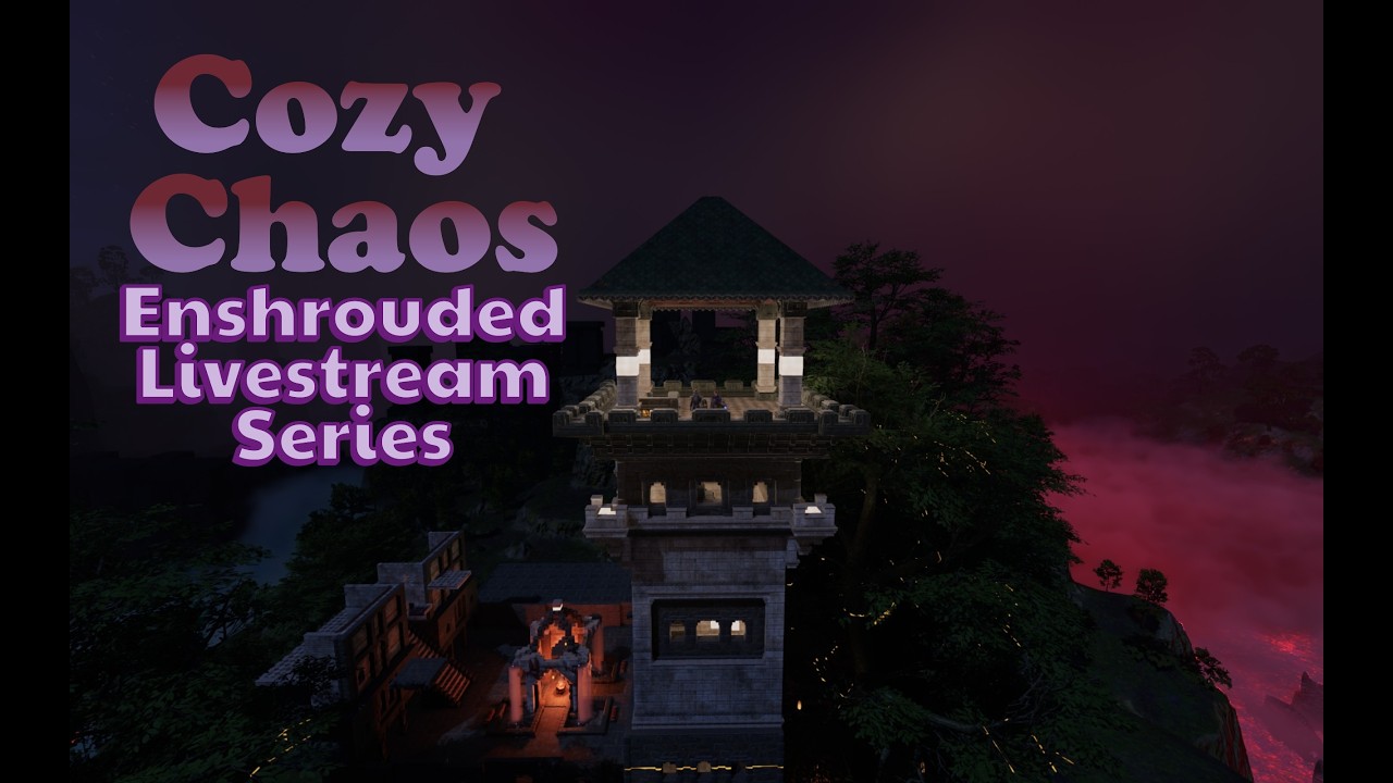 🔥❤️Cozy Chaos Ep. 16 | Building a Castle! 🏰 | Enshrouded Co-Op Livestream