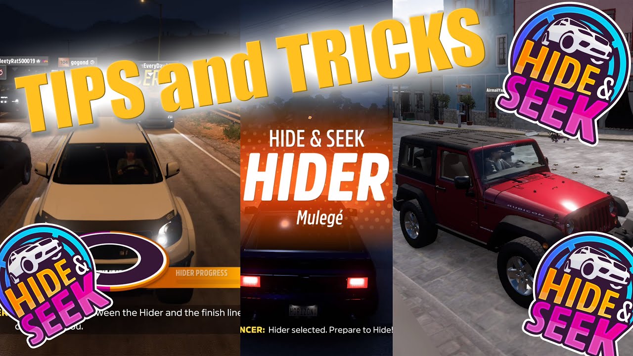Forza Horizon 5: Hide and Seek Tips from a Level 1000 Player