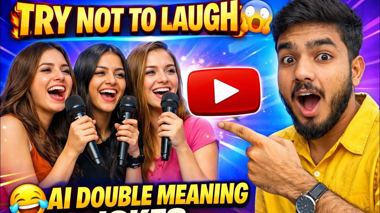 🔥 AI Double Meaning Jokes 🤭 | Try Not To Laugh Challenge 2026 (99% Fall) Mr Wasim Tach 