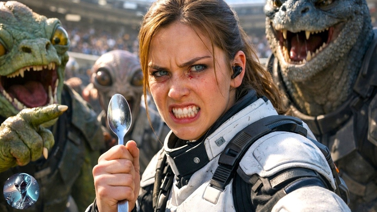 Aliens Laughed at the Human Cadet’s Meal — She Used the Spoon to Win the Arena | Sci-Fi Story