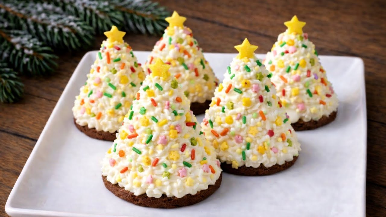 Ein Neujahrsdessert ohne Backofen! Überraschen Sie Ihre Gäste! Ganz ohne Mehl!