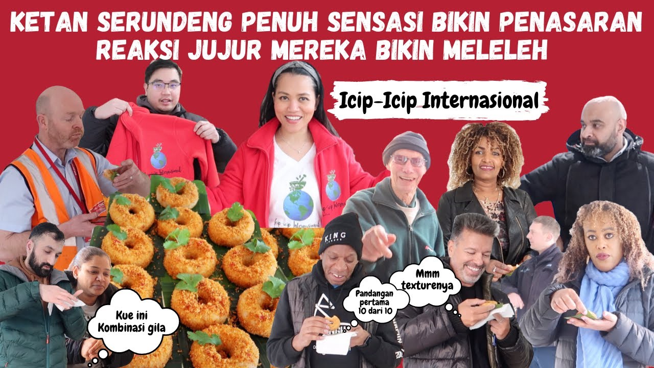 Ketan Serundeng Penuh Sensasi Bikin Penasaran. Pertama Kali Mereka Lihat Dan Mencoba
