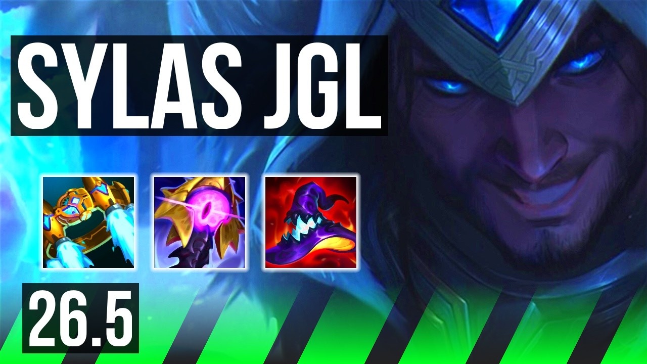 SYLAS vs DR. MUNDO (JGL) | Perfect KDA: 22/0/6 | NA Challenger | 26.5