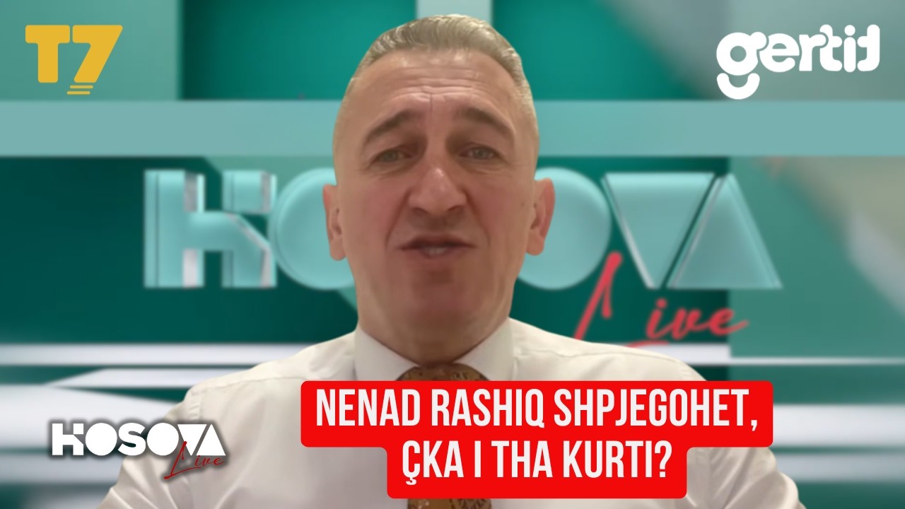 E ngatërrova, por nuk TËRHIQEM! Nenad Rashiq SHPJEGOHET, çka i tha Kurti? | T7