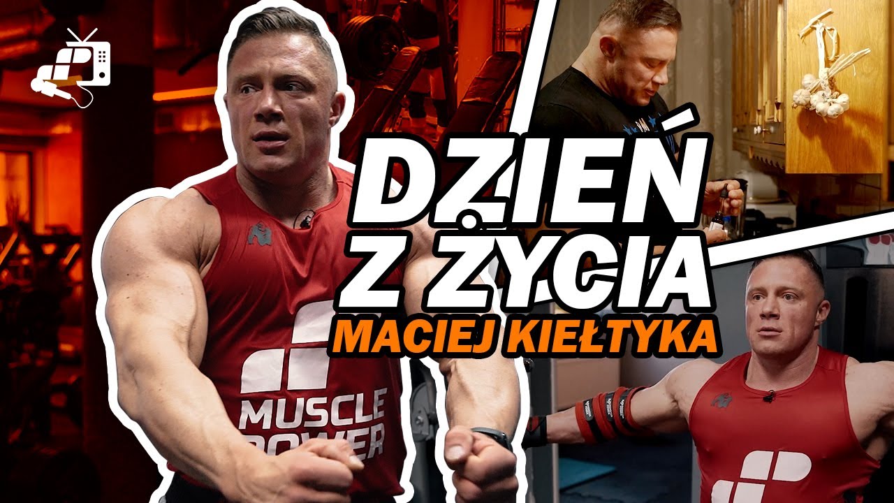 (NIE)TYPOWY DZIEŃ Z ŻYCIA KULTURYSTY 🍞💪🏼 MACIEJ KIEŁTYKA