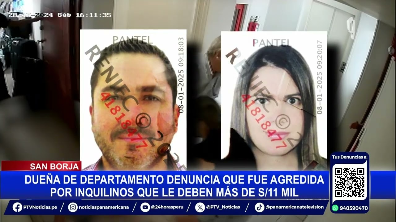 San Borja: arrastran a propietaria de departamento por intentar cobrarle deuda a inquilinos