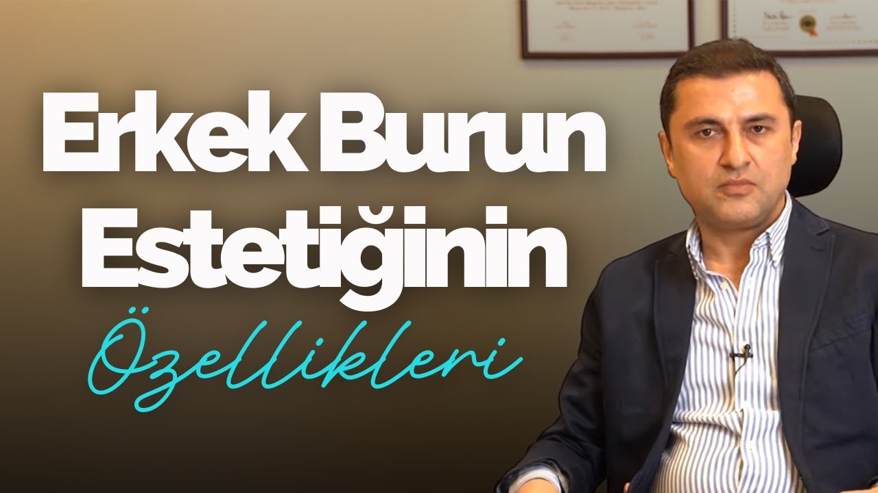 Erkek Burun Estetiğinin &Ouml;zellikleri (Male Rhinoplasty) - Do&ccedil;. Dr. Mehmet Emre Din&ccedil;