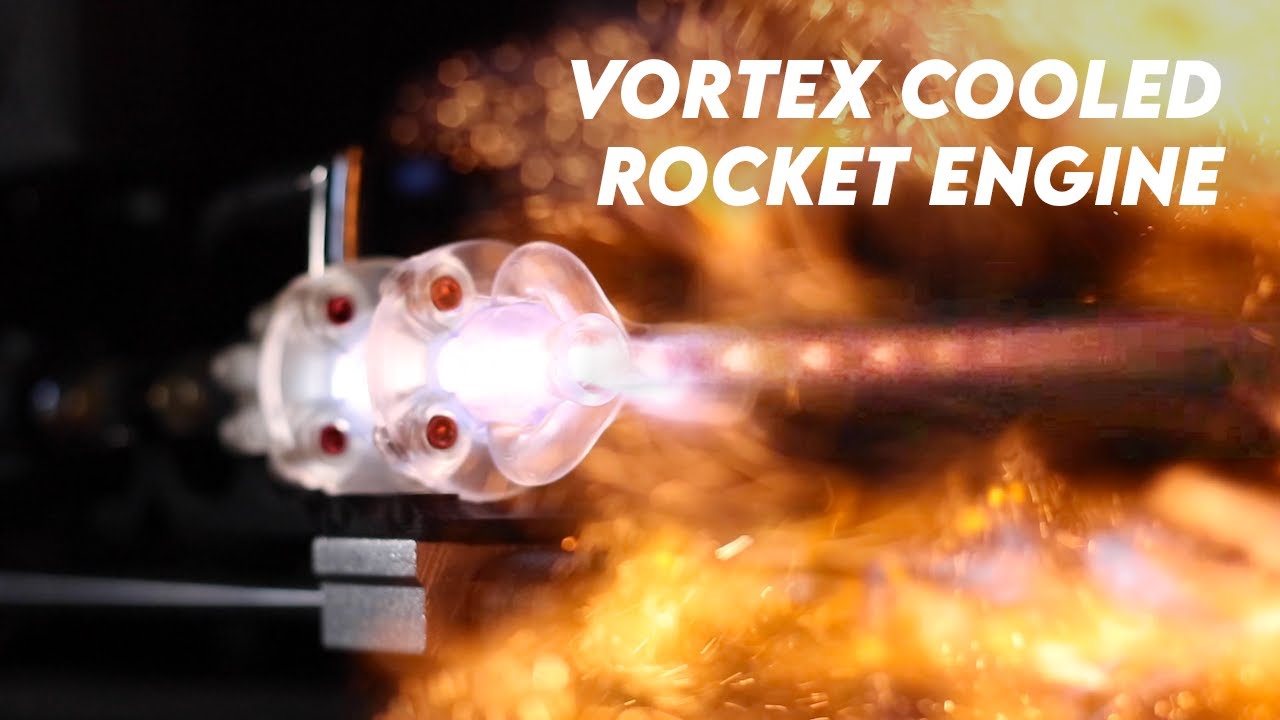 Воспламенитель ракетного двигателя Vortex, напечатанный на 3D-принтере