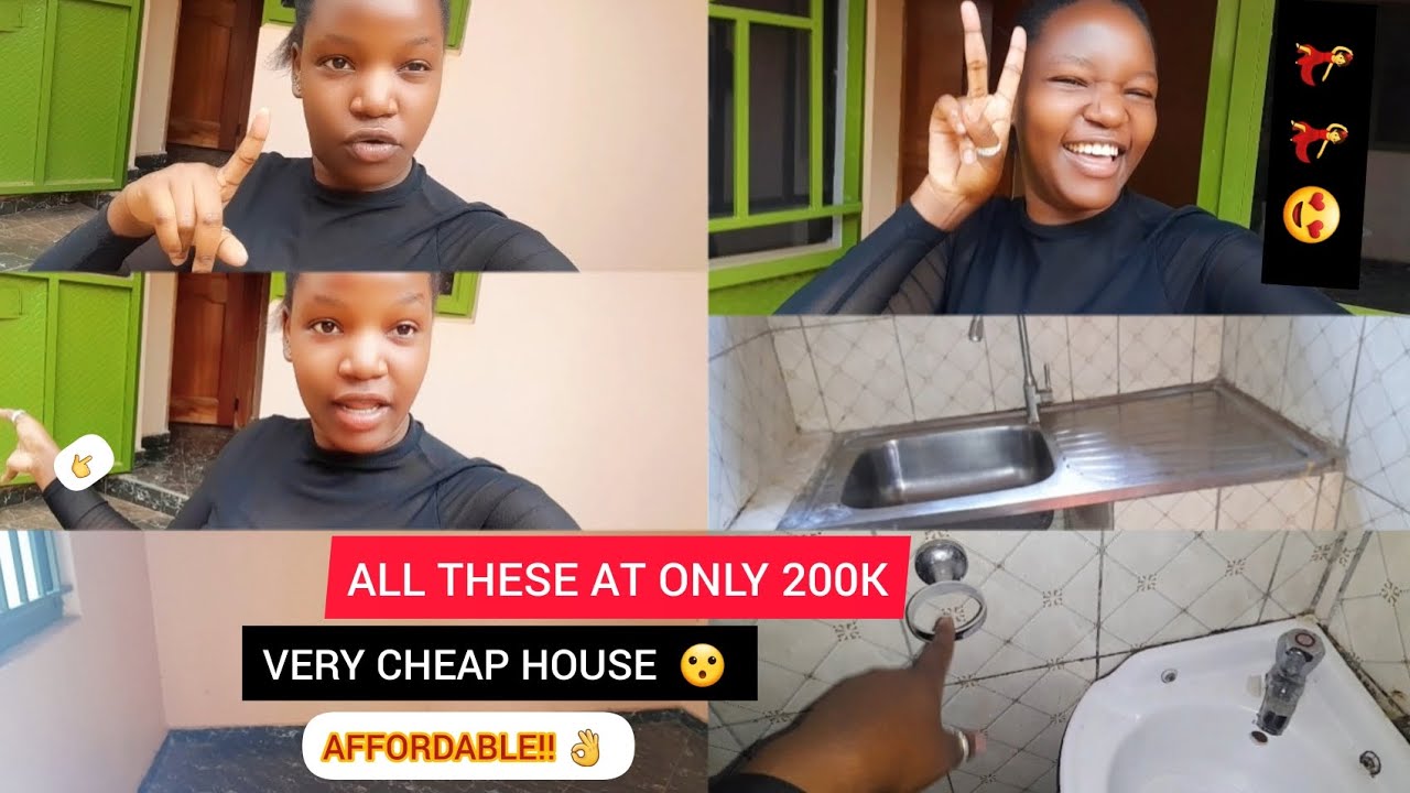 House tour of this very cheap single self contained room in Uganda at only 200k