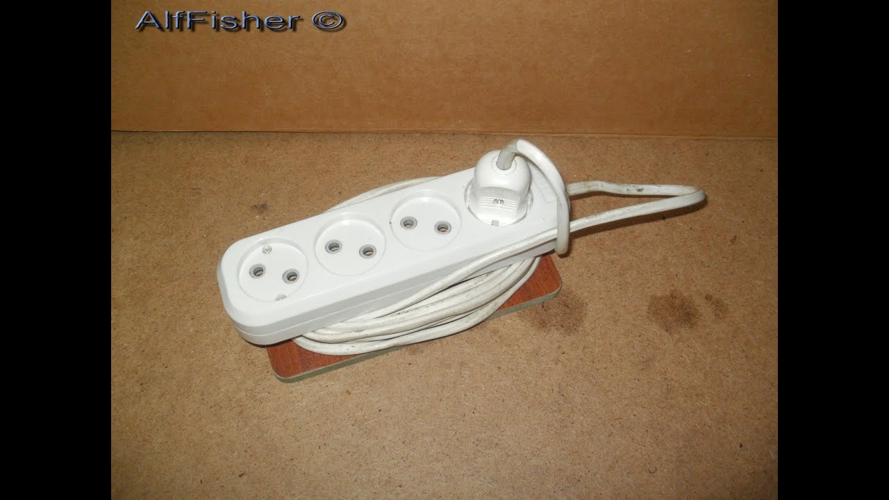 Самоделки. Удлинитель.Нomemade extension plug-wire  2