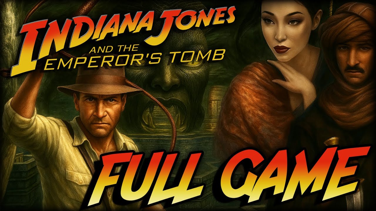 Indiana Jones and The Emperor's Tomb FULL GAME Longplay (PS2) 4k