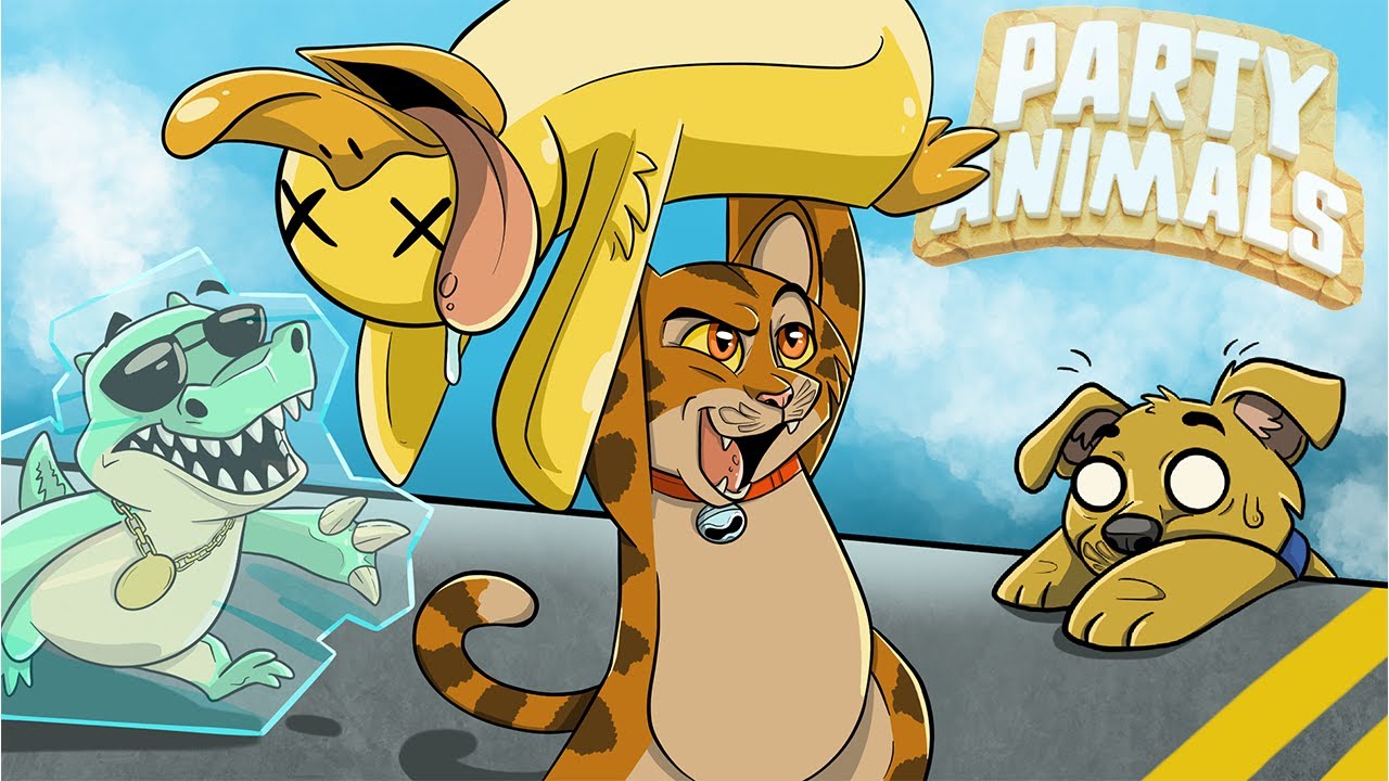 PARTY ANIMALS!! W/DanTDM, ThinkNoodles, ThnxCya