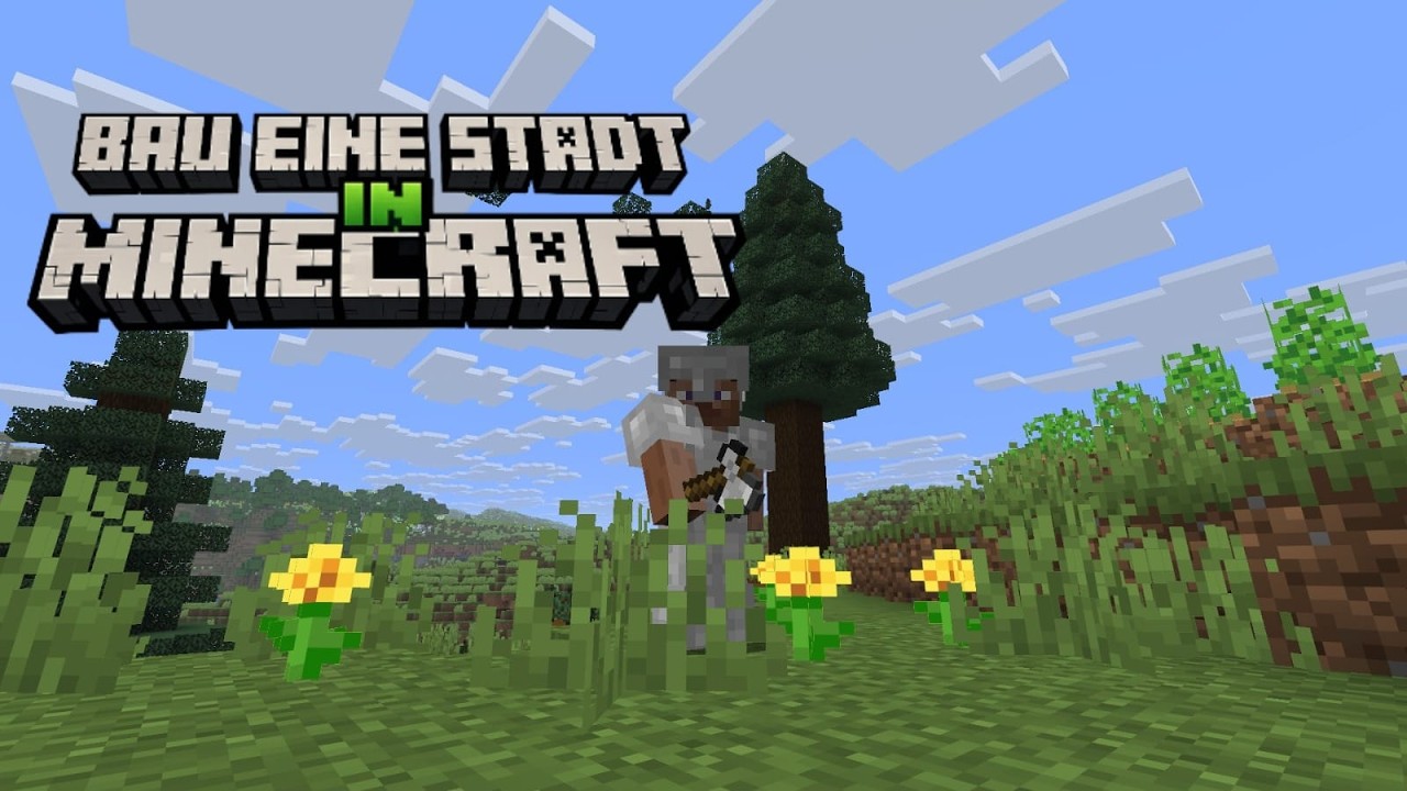 (3#) Baue eine Stadt in Minecraft